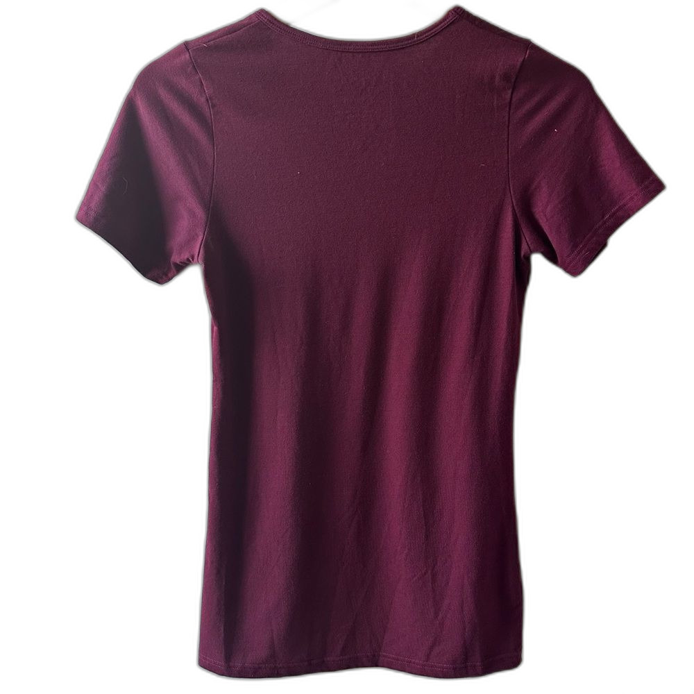 Kalon Red & Blue T‑Shirt Bundle XS Soft Stretchy Casual Basics Layering cotton - Picture 3 of 3